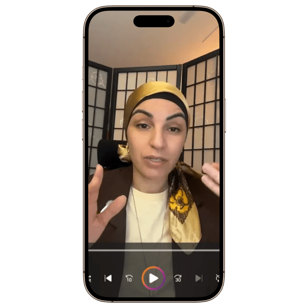 Anissa sur les réseaux sociaux